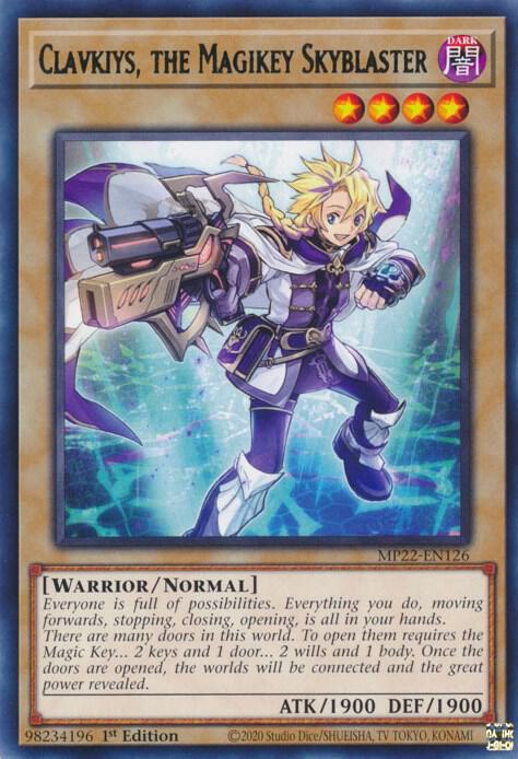 Clavkiys, the Magikey Skyblaster card image