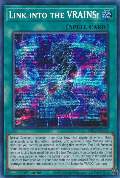 Link into the VRAINS! card image