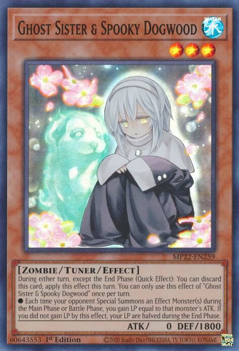 Ghost Sister & Spooky Dogwood card image