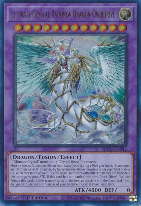 Ultimate Crystal Rainbow Dragon Overdrive card image