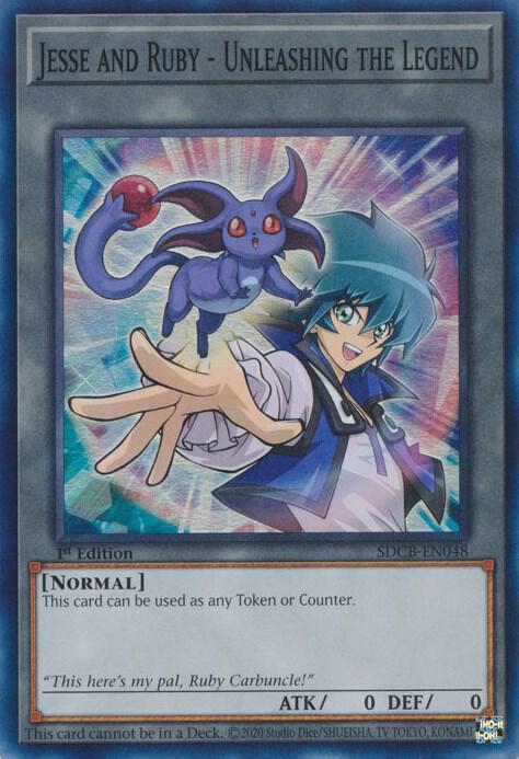 Jesse and Ruby - Unleashing the Legend card image