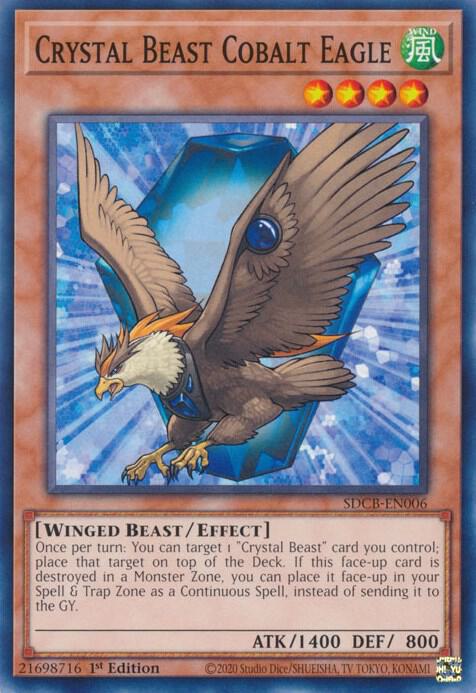 Crystal Beast Cobalt Eagle card image