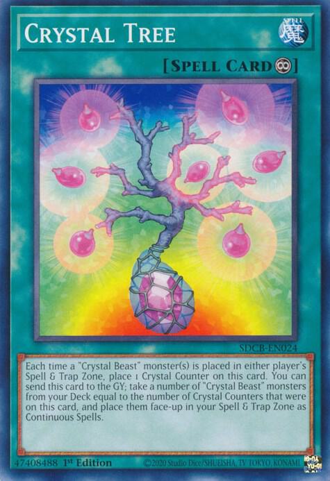 Crystal Tree card image