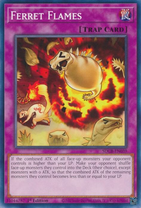 Ferret Flames card image