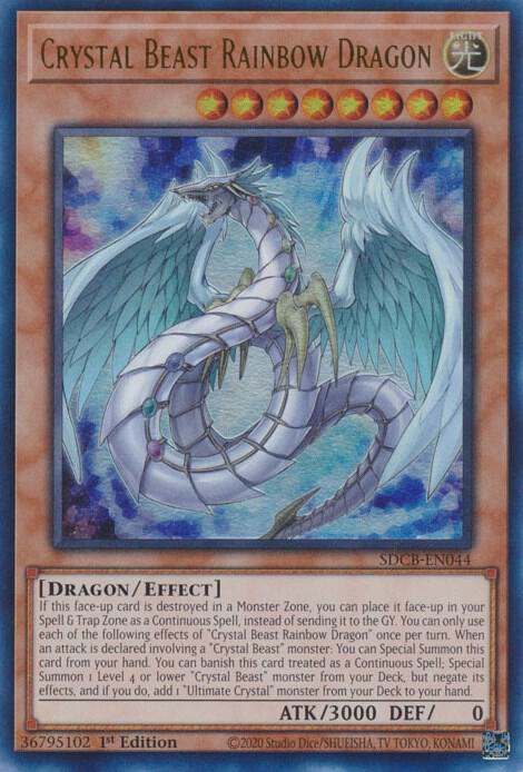 Crystal Beast Rainbow Dragon card image