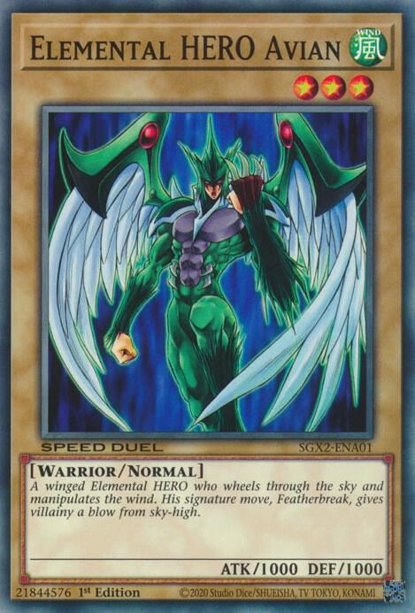 Elemental HERO Avian card image