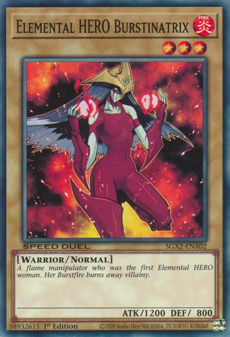 Elemental HERO Burstinatrix card image