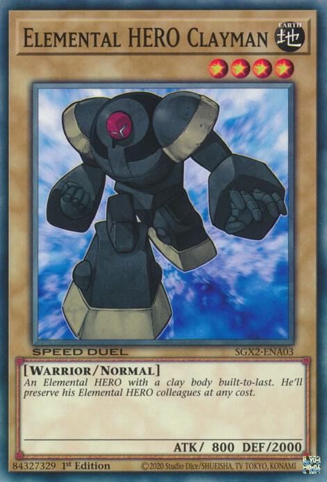 Elemental HERO Clayman card image