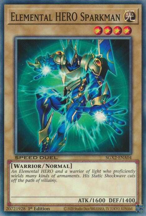 Elemental HERO Sparkman card image