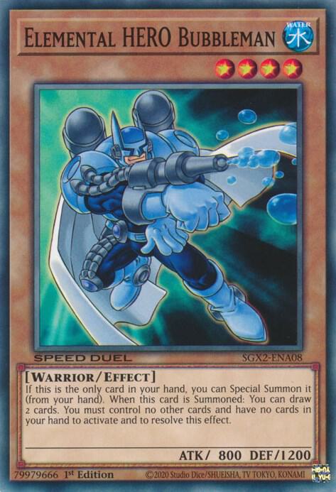 Elemental HERO Bubbleman card image