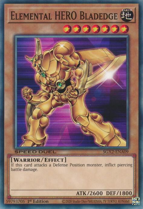 Elemental HERO Bladedge card image