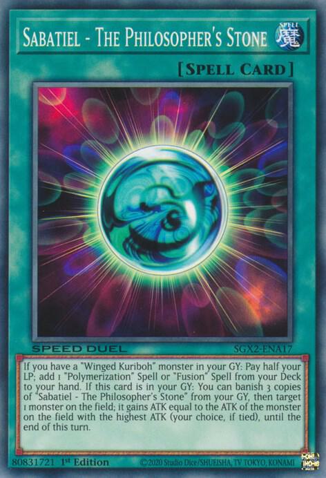 Sabatiel - The Philosopher's Stone card image