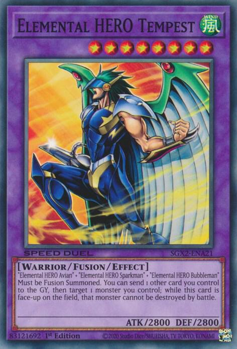 Elemental HERO Tempest card image