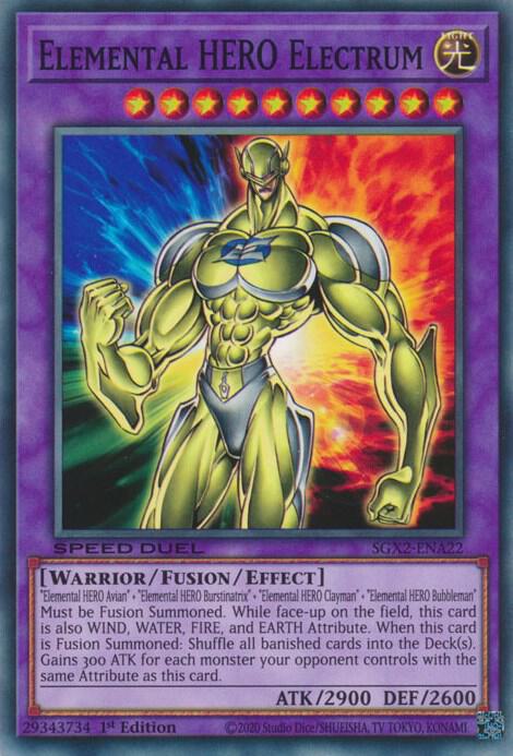 Elemental HERO Electrum card image