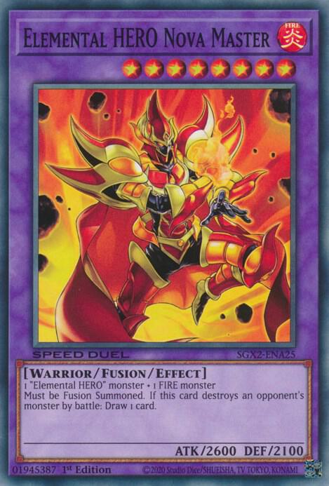 Elemental HERO Nova Master card image