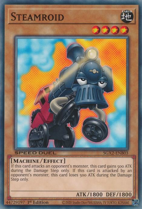 Steamroid card image