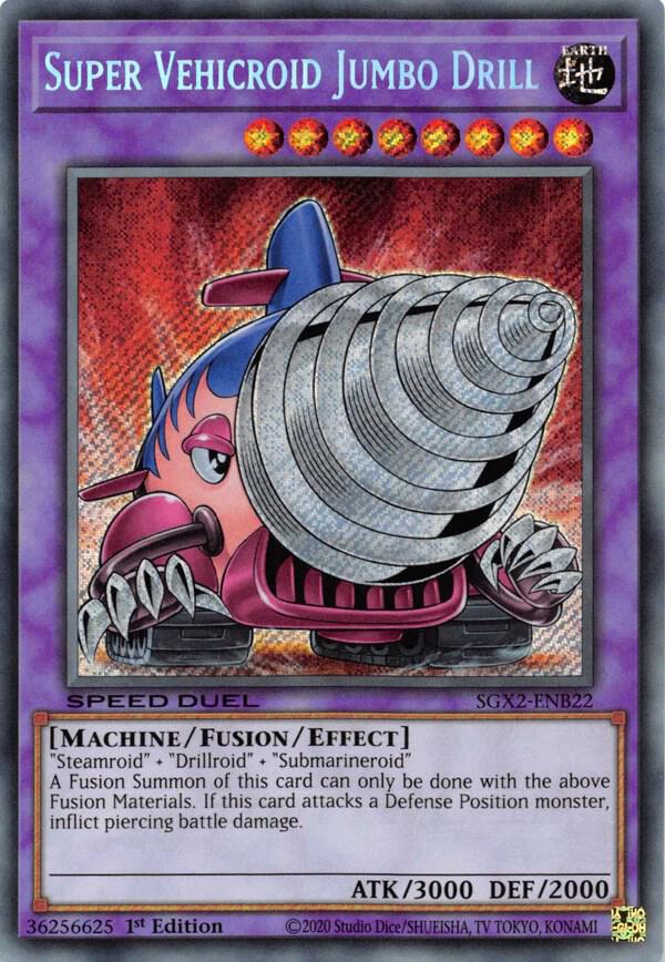 Super Vehicroid Jumbo Drill (Secret Rare) card image