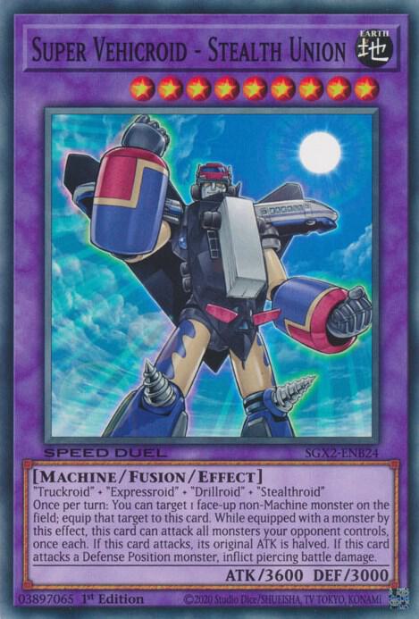 Super Vehicroid - Stealth Union card image