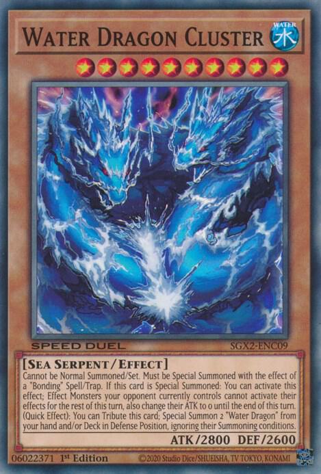 Water Dragon Cluster card image