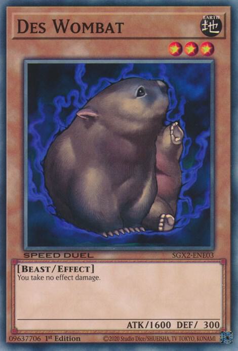 Des Wombat card image