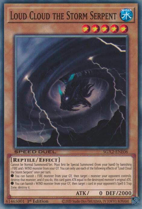 Loud Cloud the Storm Serpent card image