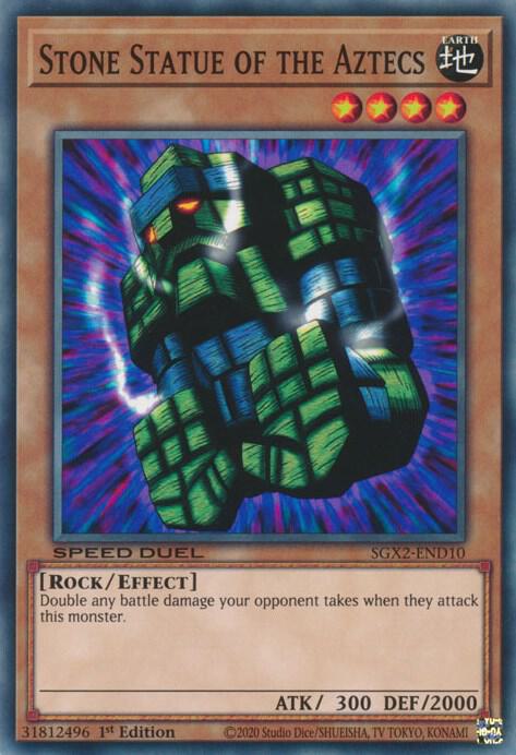 Stone Statue of the Aztecs card image