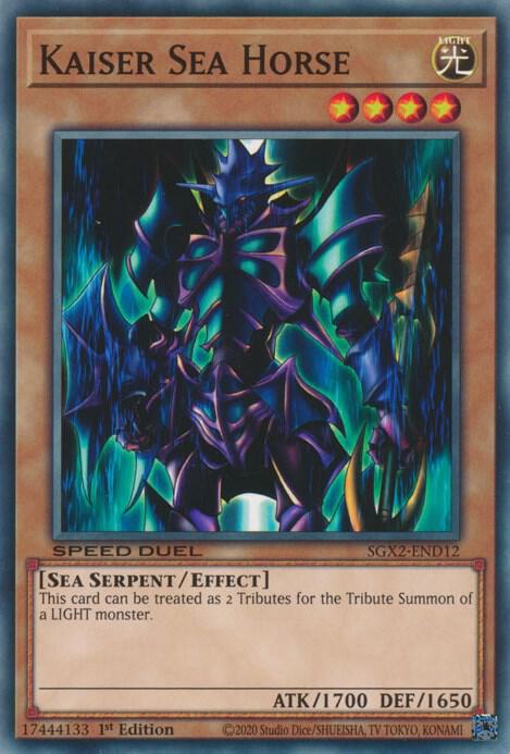 Kaiser Sea Horse card image