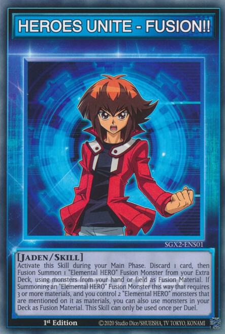 HEROES UNITE - FUSION!! card image