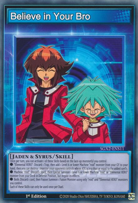 Believe in Your Bro card image