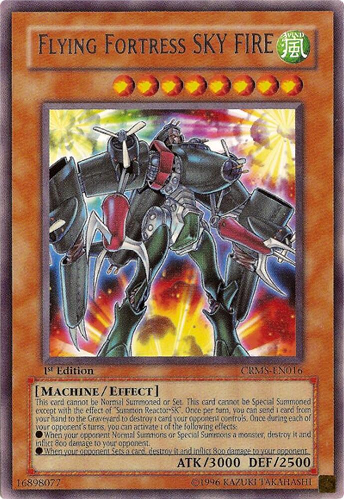 Flying Fortress SKY FIRE card image