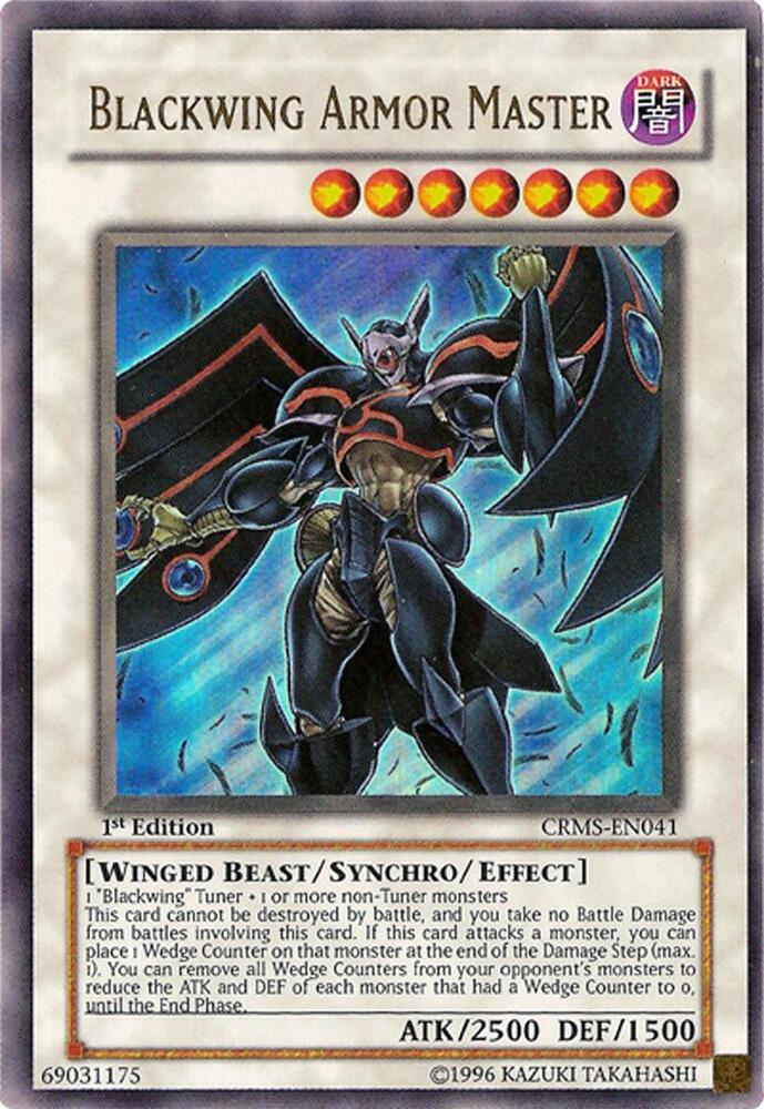 Blackwing Armor Master (1st Edition) card image