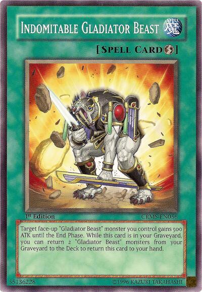 Indomitable Gladiator Beast card image