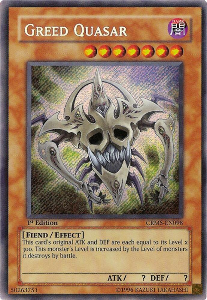 Greed Quasar card image