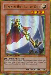 Elemental Hero Captain Gold card image