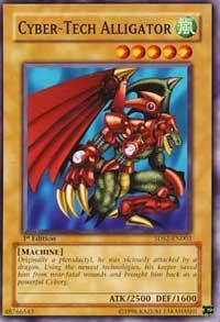 Cyber-Tech Alligator (1st Edition) card image