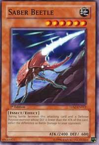 Saber Beetle (1st Edition) card image
