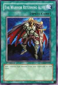 The Warrior Returning Alive (1st Edition) card image
