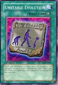 Unstable Evolution (1st Edition) card image
