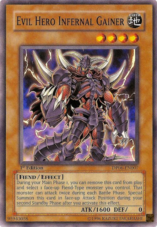 Evil Hero Infernal Gainer card image