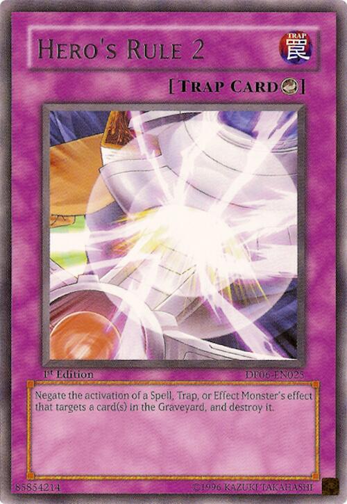 Hero's Rule 2 card image