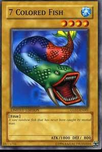 7 Colored Fish card image