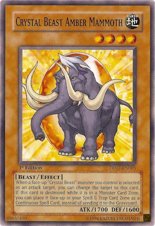 Crystal Beast Amber Mammoth card image