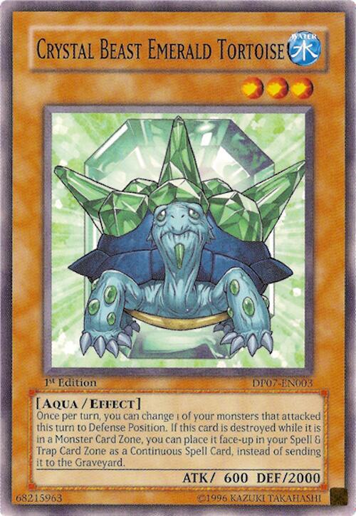 Crystal Beast Emerald Tortoise card image
