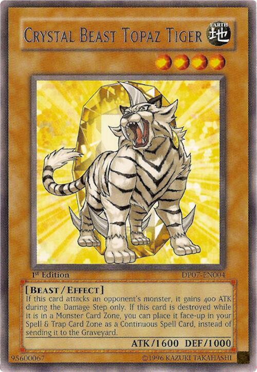 Crystal Beast Topaz Tiger card image