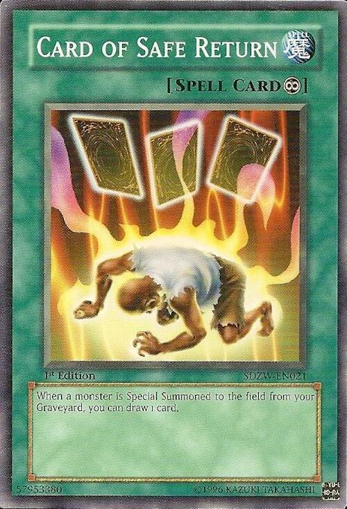 Card of Safe Return card image