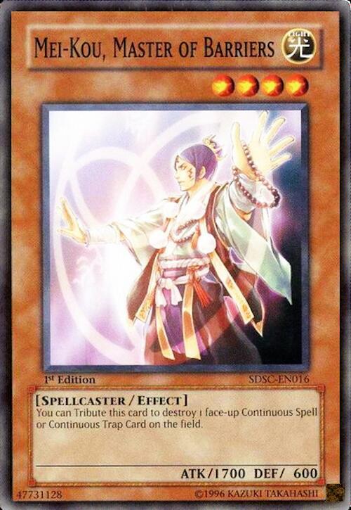 Mei-Kou, Master of Barriers card image