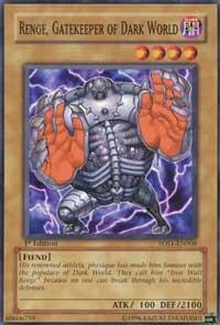 Renge, Gatekeeper of Dark World card image