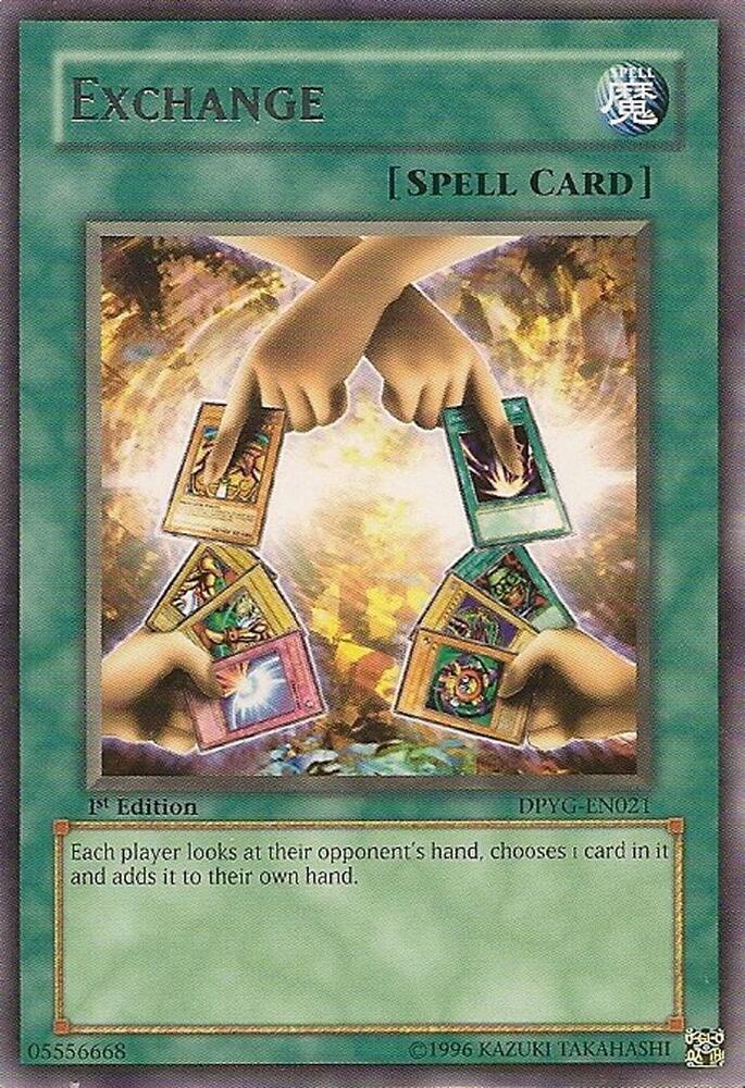 Exchange card image