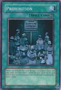 Prohibition card image