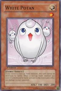 White Potan card image